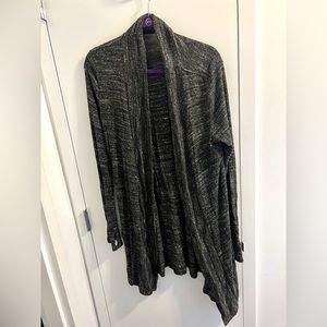 Heather Gray Cardigan Sweater